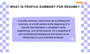 How to Write Profile Summary for Freshers (10+ Examples)