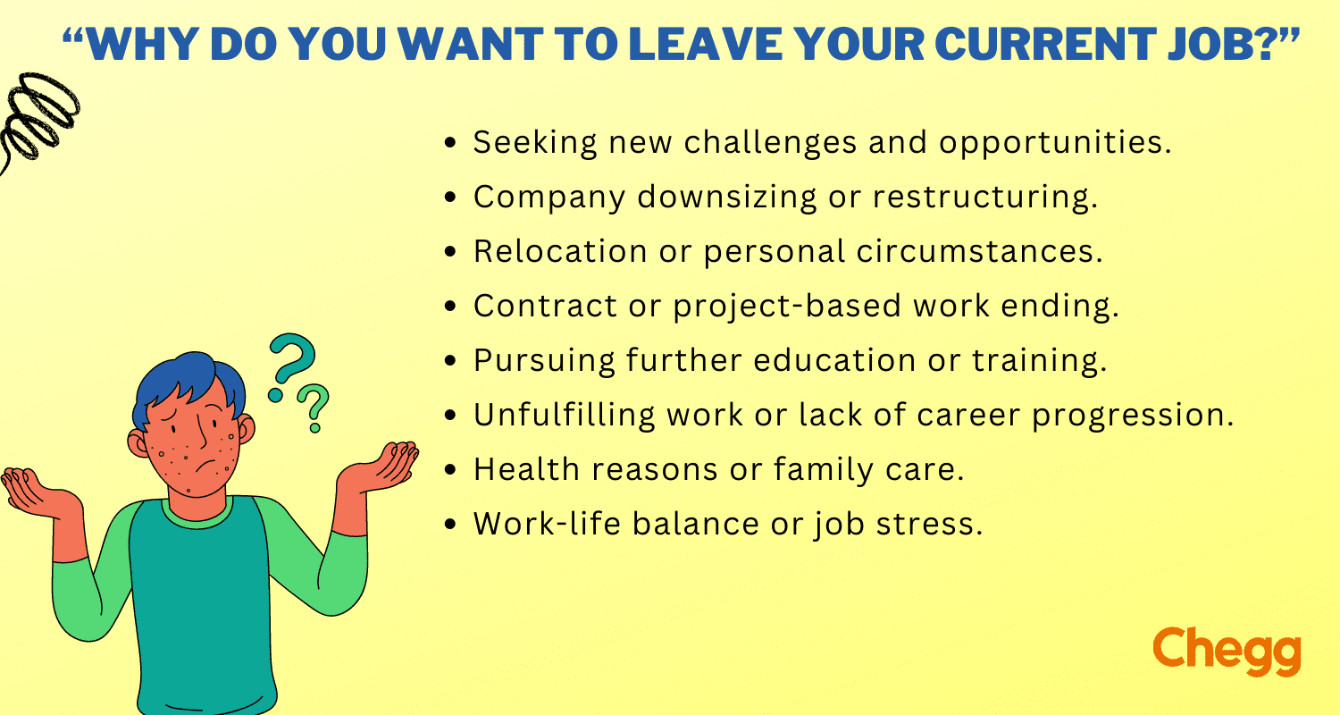 reasons for leaving current job on application