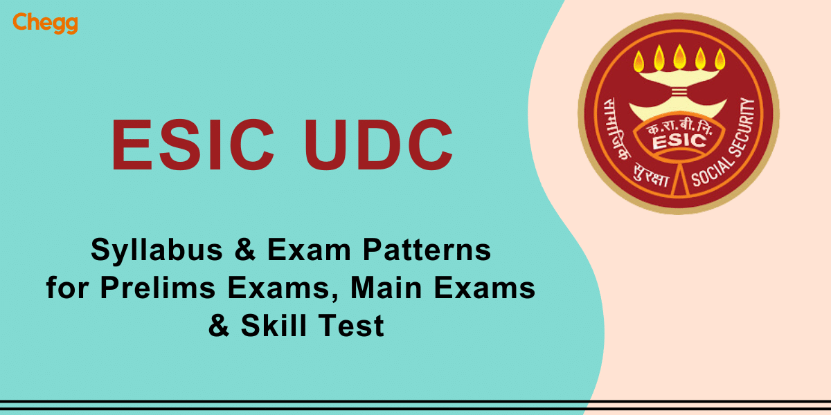 esic udc syllabus