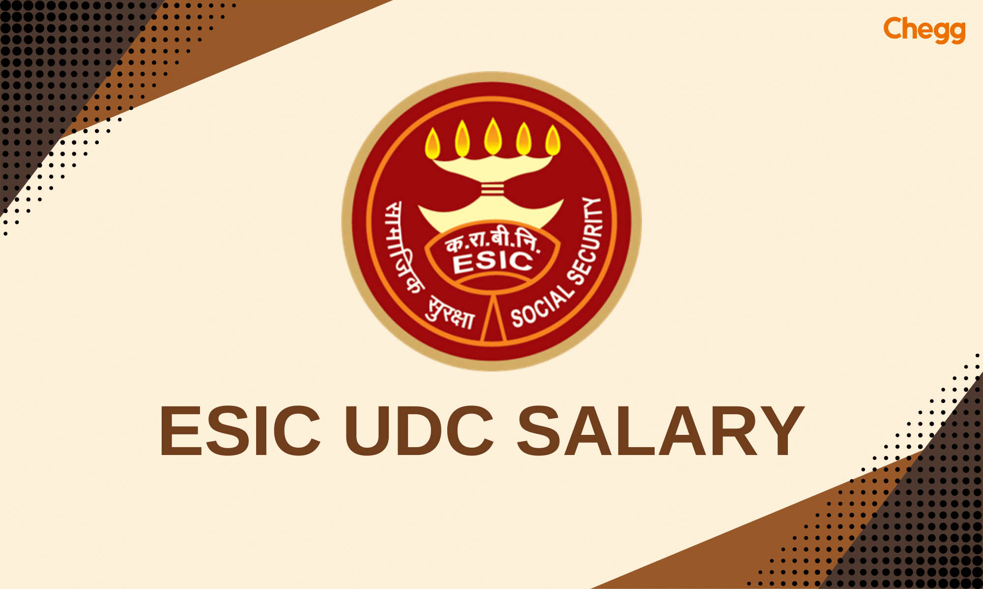 esic udc salary