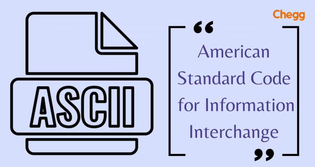 ASCII Full Form: American Standard Code for Information Interchange