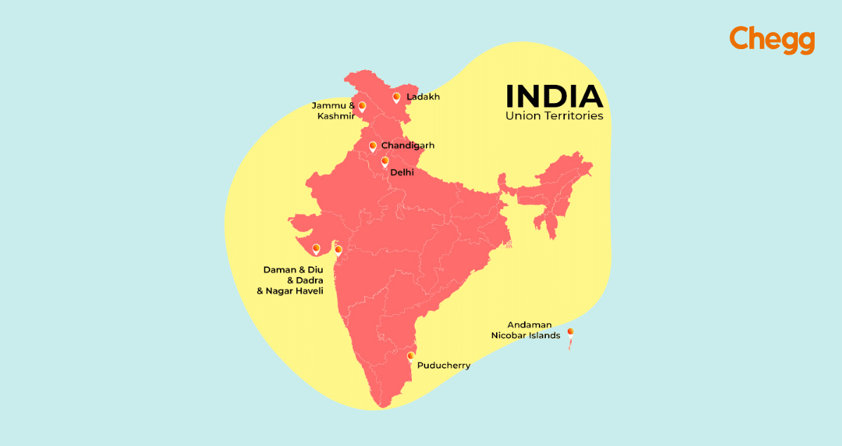 8 union territories of india