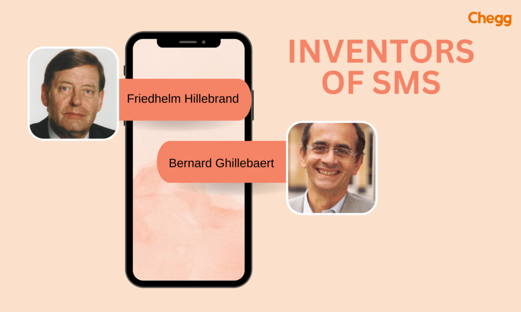 Inventors of SMS, Friedhelm Hillebrand, and Bernard Ghillebaert