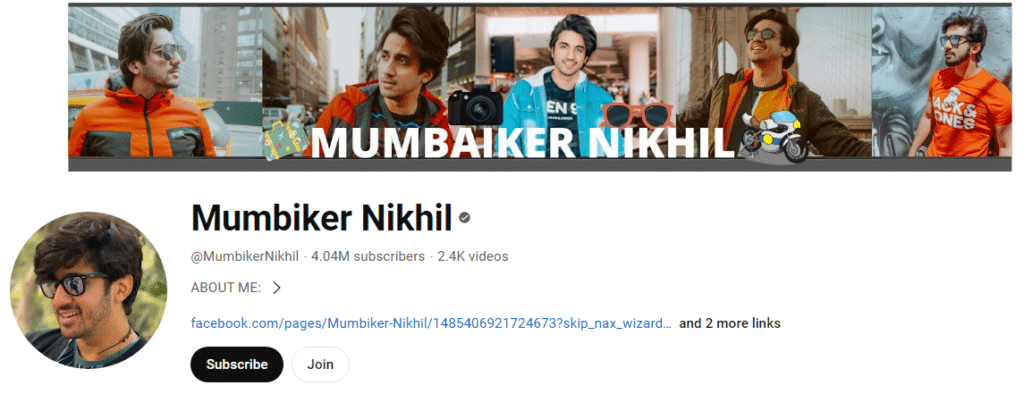 Mumbiker Nikhil (Nikhil Sharma)