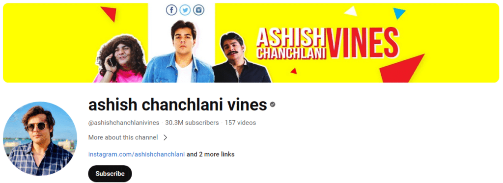 ashish chanchlani vines