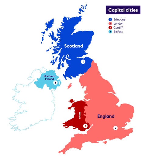 England Map