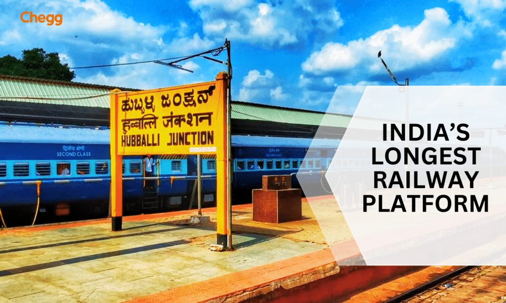 Longest Railway Platform in India, Hubballi Junction