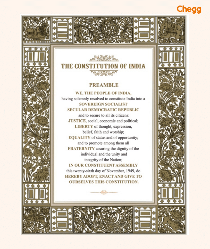 Salient Features of the Indian Constitution: Comprehensive Guide, Preamble of the Constitution of India