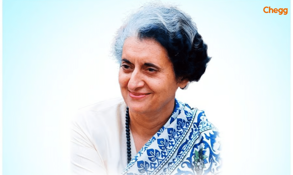 Prime Minister Indira Gandhi