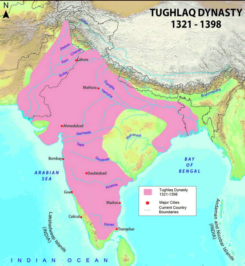 Tughlaq Dynasty (1320-1414 AD): History, Rulers, & Legacy