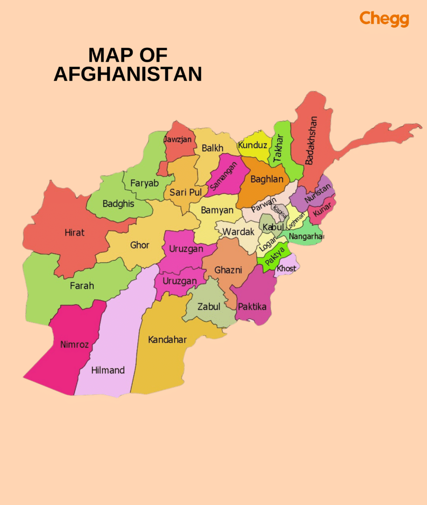 Afghanistan- Neighbouring countries of India