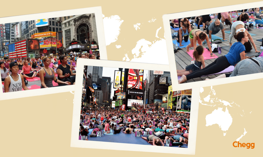 International Yoga Day worldwide