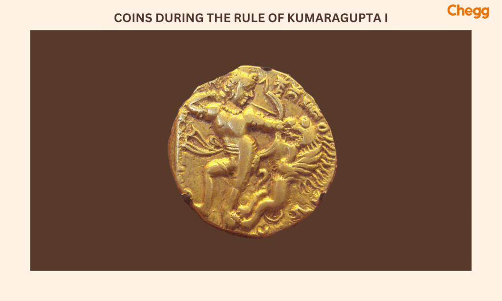 Kumaragupta I coins, coins of Mauryan Dynasty