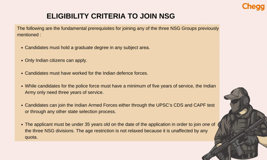 Requirements and eligibility to join NSG