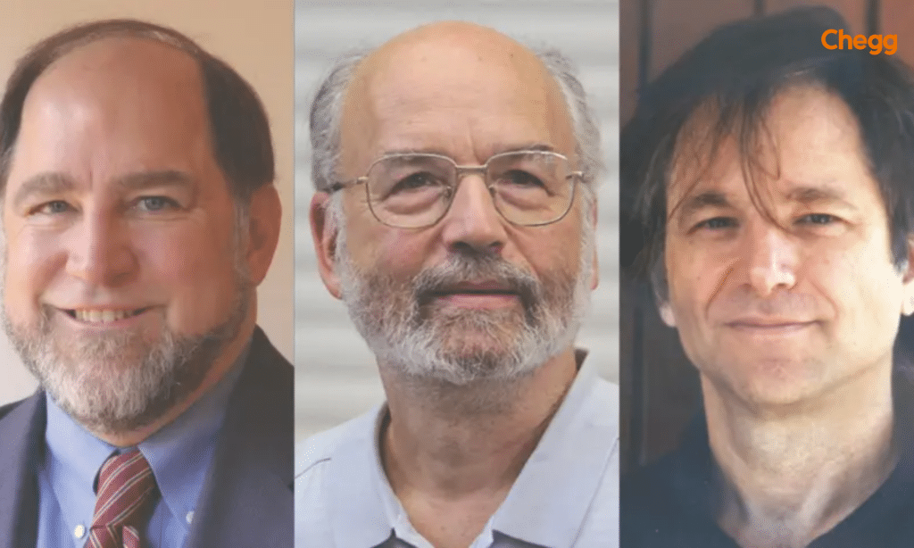 Ron Rivest, Adi Shamir and Leonard Adleman, inventors of RSA