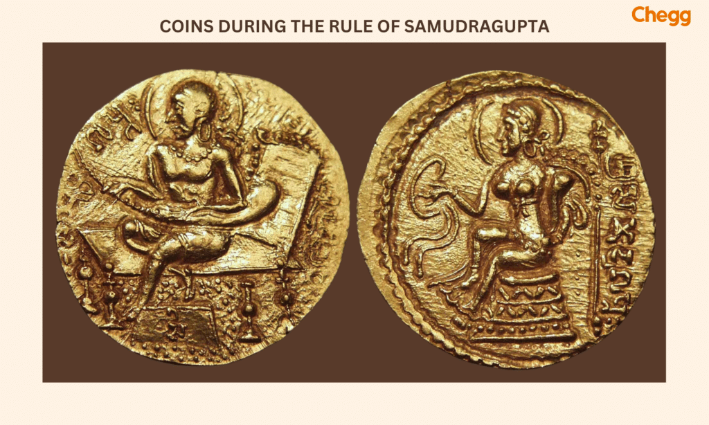 Samudragupta Coins, coins of Mauryan Dynasty