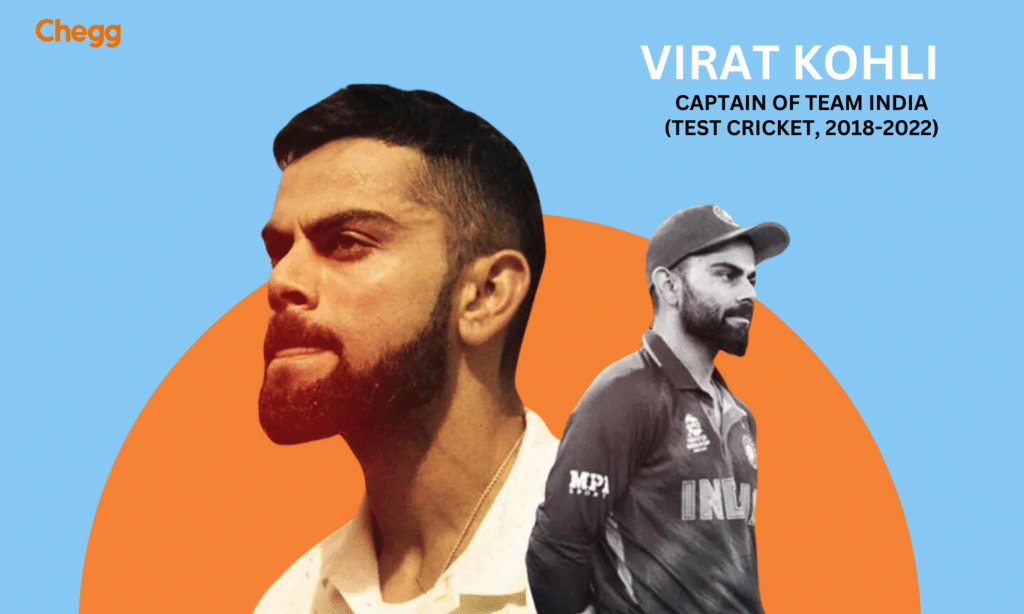 Virat Kohli, captain of Team India(Test cricket, 2018-2022)