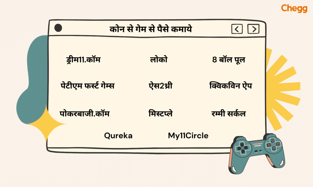 kon se game se paise kamaye