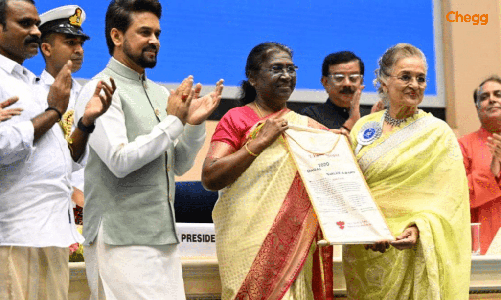 Asha Parekh, winner of the 52nd Dadasaheb Phalke Award 2023