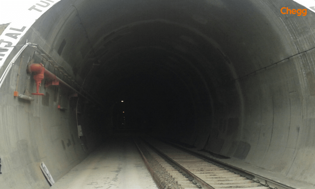 Longest Tunnel in India: Railway Tunnel