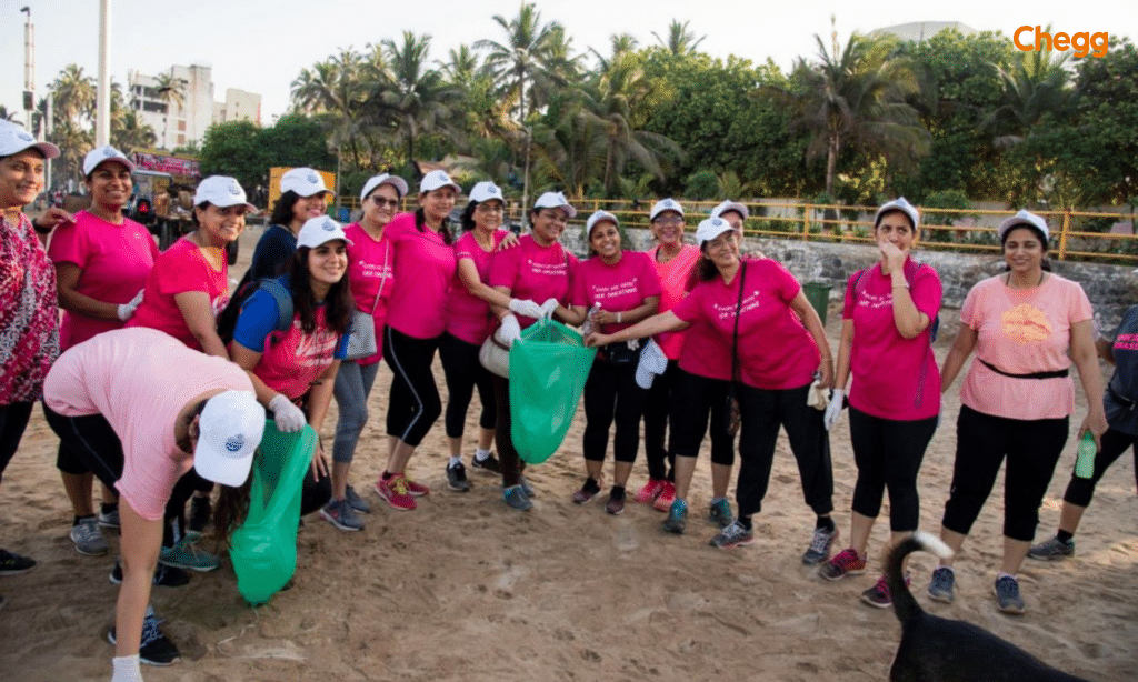 Cleanliness initiatives on Earth Day in India