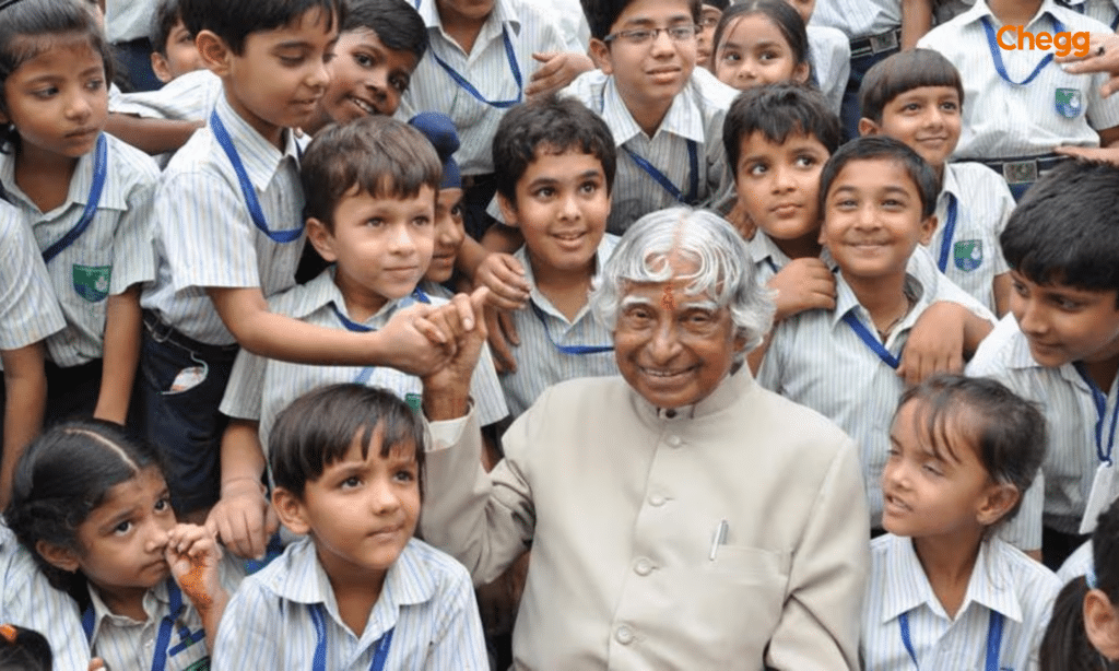 Dr. APJ Abdul Kalam with students