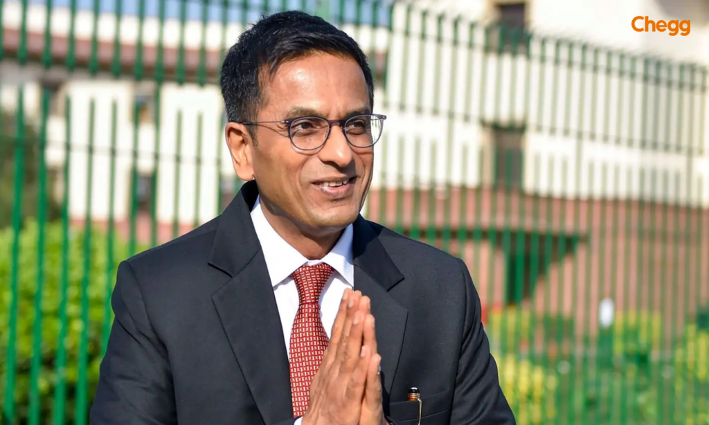 Dr. Justice D.Y. Chandrachud, Chief Justice of India