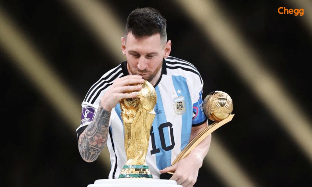 FIFA World Cup Golden Ball winner Lionel Messi