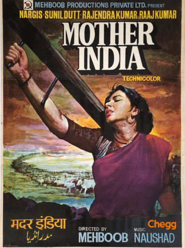 Mother India, 1957, First Indian Movie Nominated for Oscar