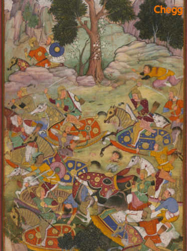 Portrait of First Battle of Panipat