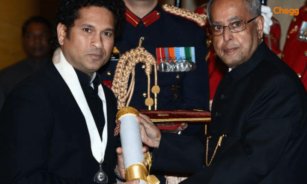 Youngest Bharat Ratna Awardee: Sachin Tendulkar