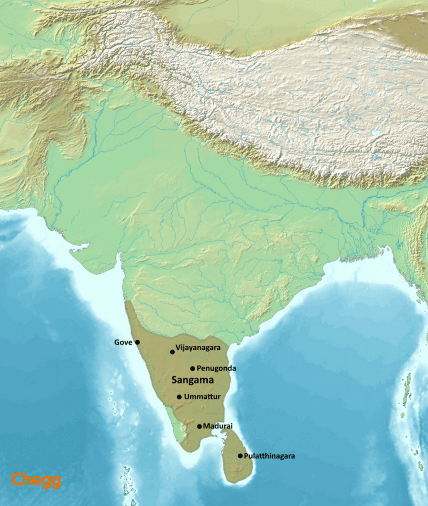 The Vijayanagara Empire under the Sangama dynasty