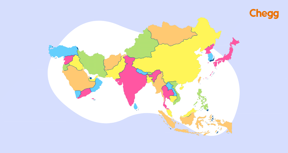 एशिया में कितने देश हैं