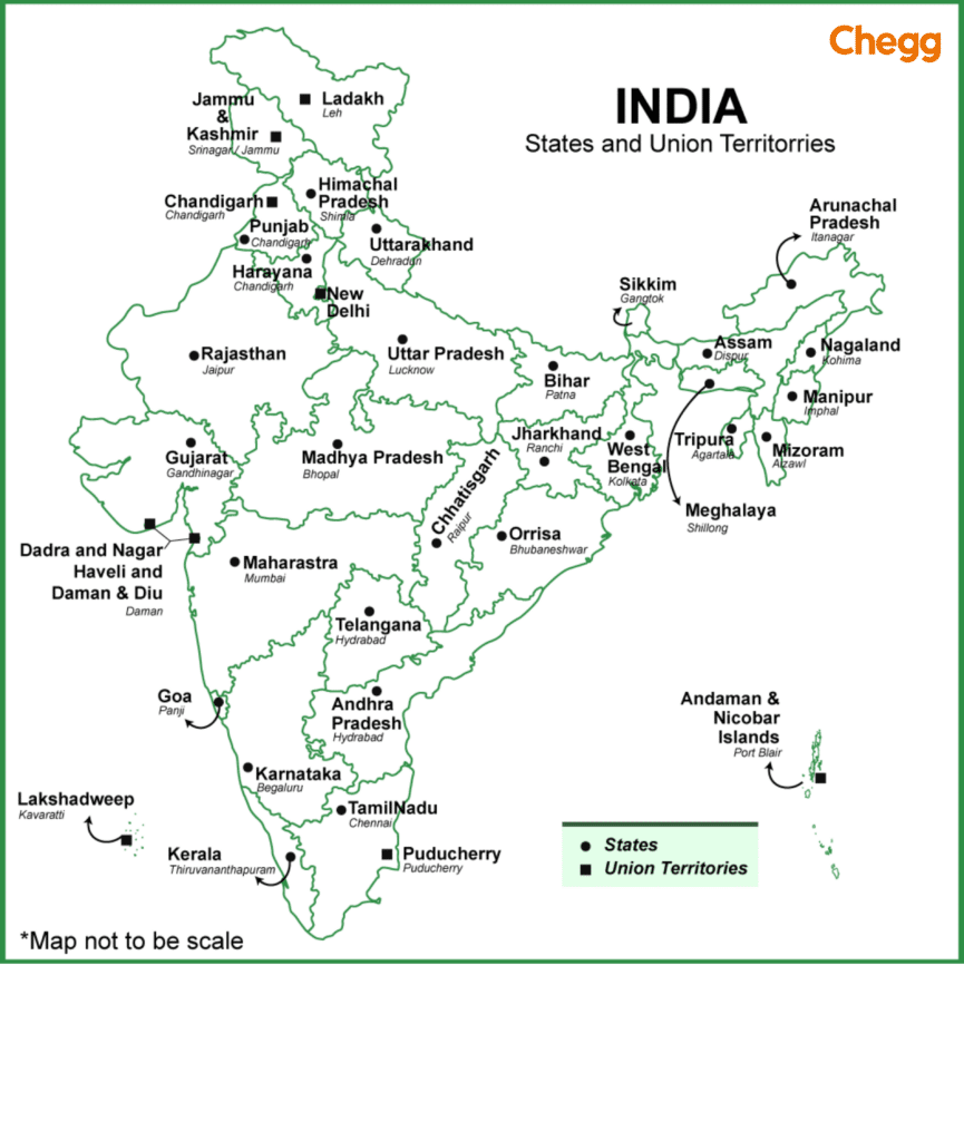 bharat ke rajya aur rajdhani