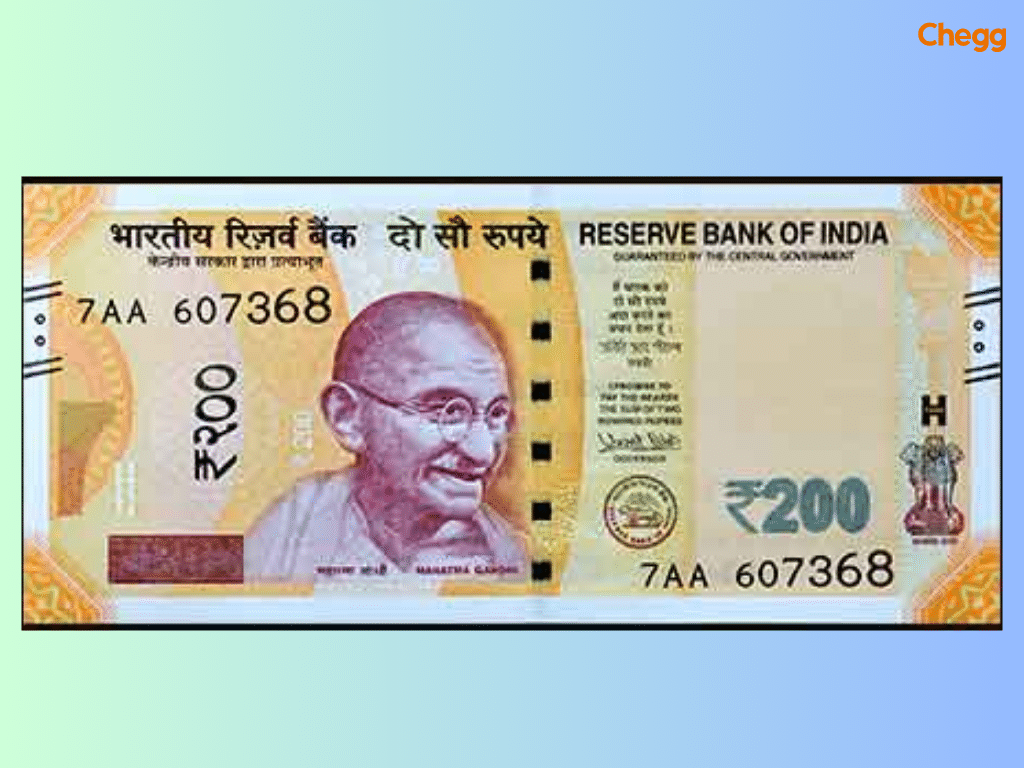 200 Rupee Note