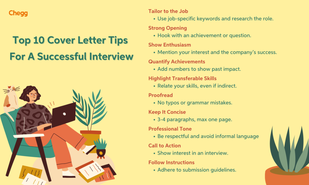 cover letter tips