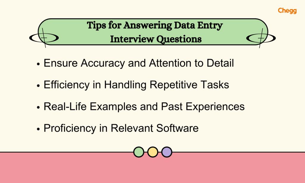 data entry interview questions