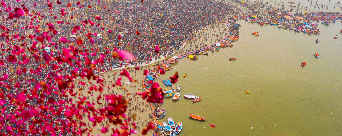 Basant Panchami Amrit Snan at Maha Kumbh 2025